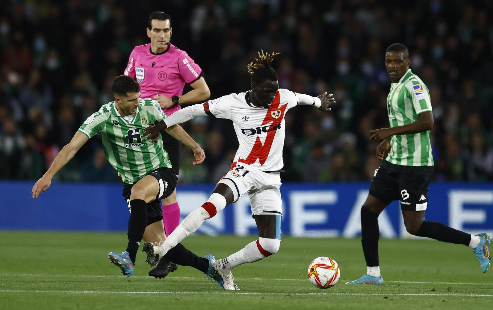 Las imágenes del Betis-Rayo