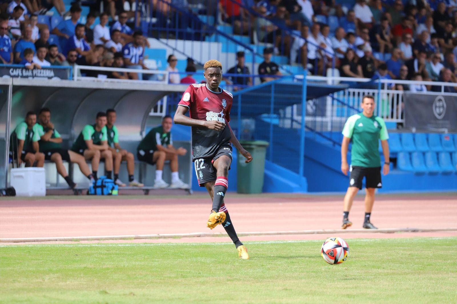 Imágenes del partido entre la UD Melilla y el Recreativo de Huelva