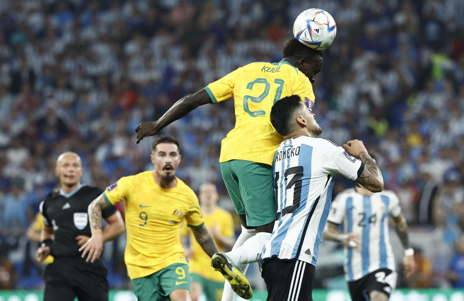 Las fotos del Argentina - Australia