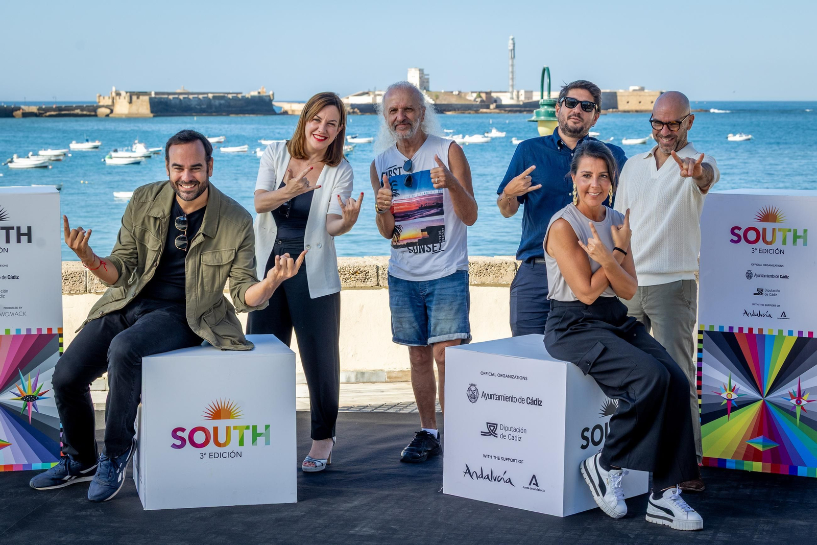 Las imágenes del photocall del lunes 15 del South Series Festival en La Caleta de Cádiz