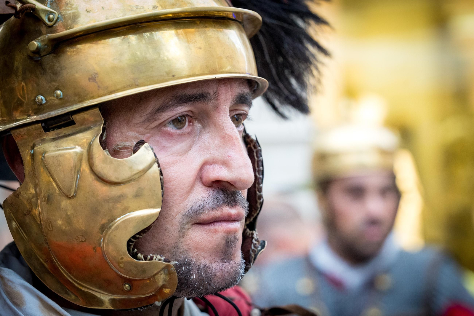 Las imágenes de la procesión del triunfo de Balbo el Menor en Cádiz Romana