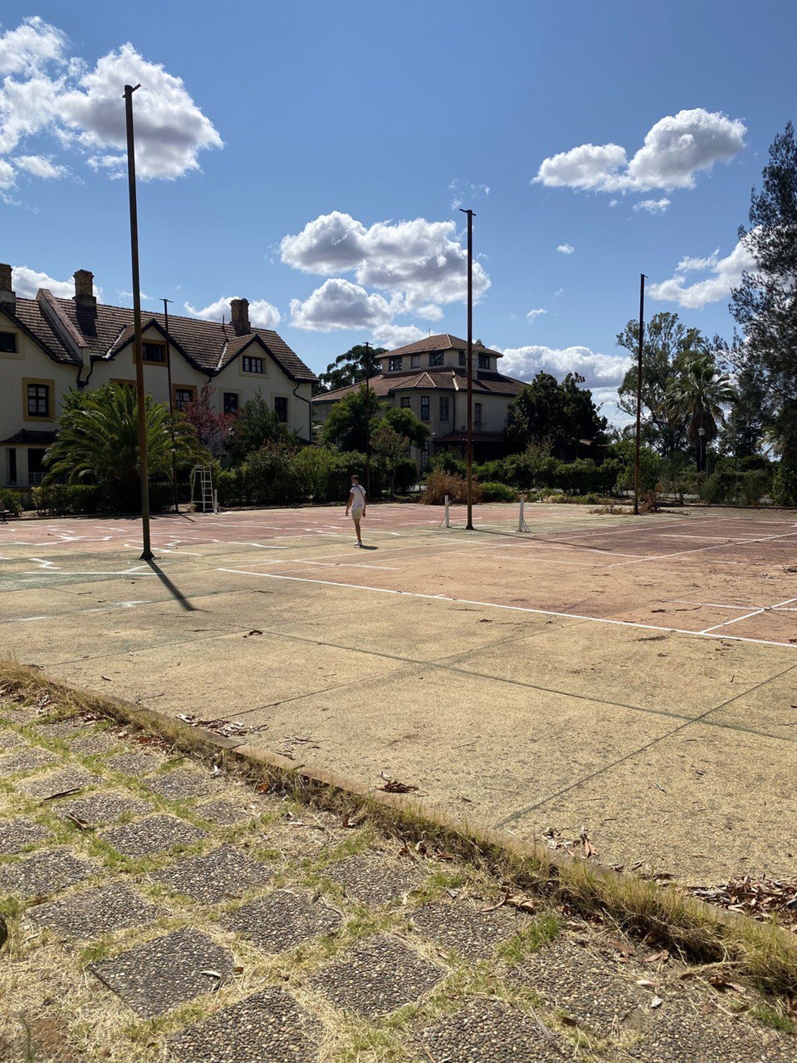 Pistas de tenis del barrio de Bella Vista