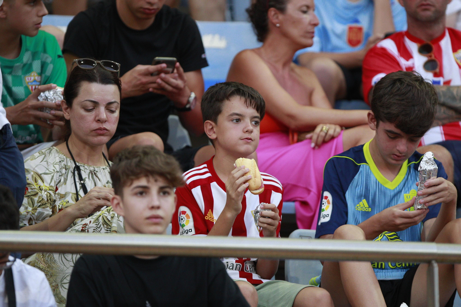 Imágenes del amistoso El Ejido-U.D. Almería