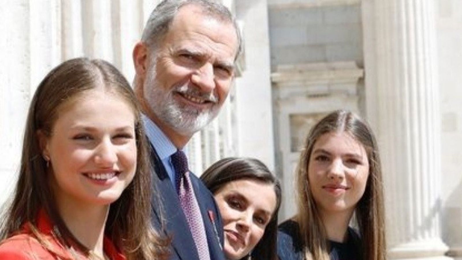 Una imagen de la familia del Rey compartida en Instagram