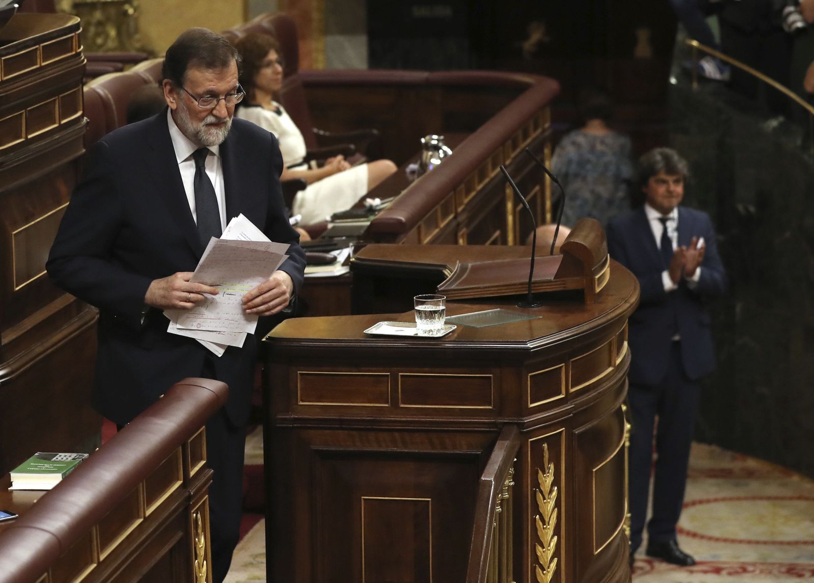 La moción de censura al PP, en imágenes