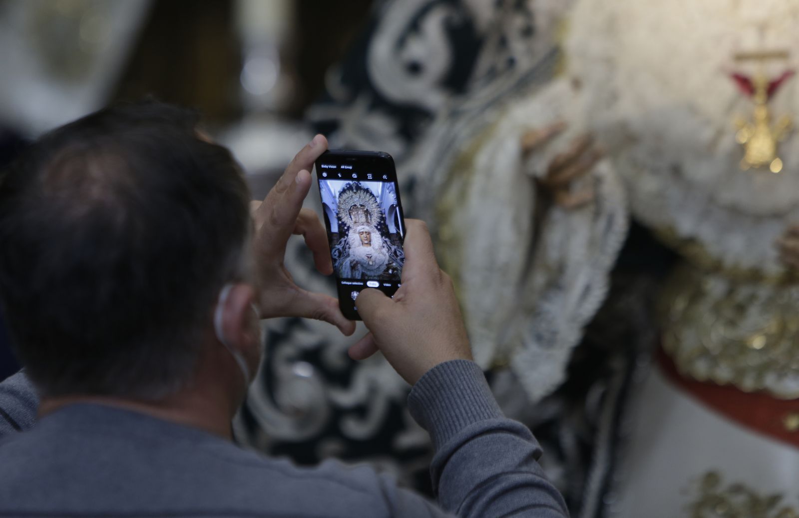 Besamanos de la Virgen de la Candelaria