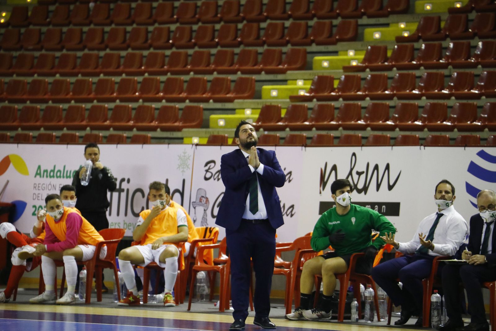 La derrota del Córdoba Futsal ante el Jaén Paraíso Interior, en imágenes
