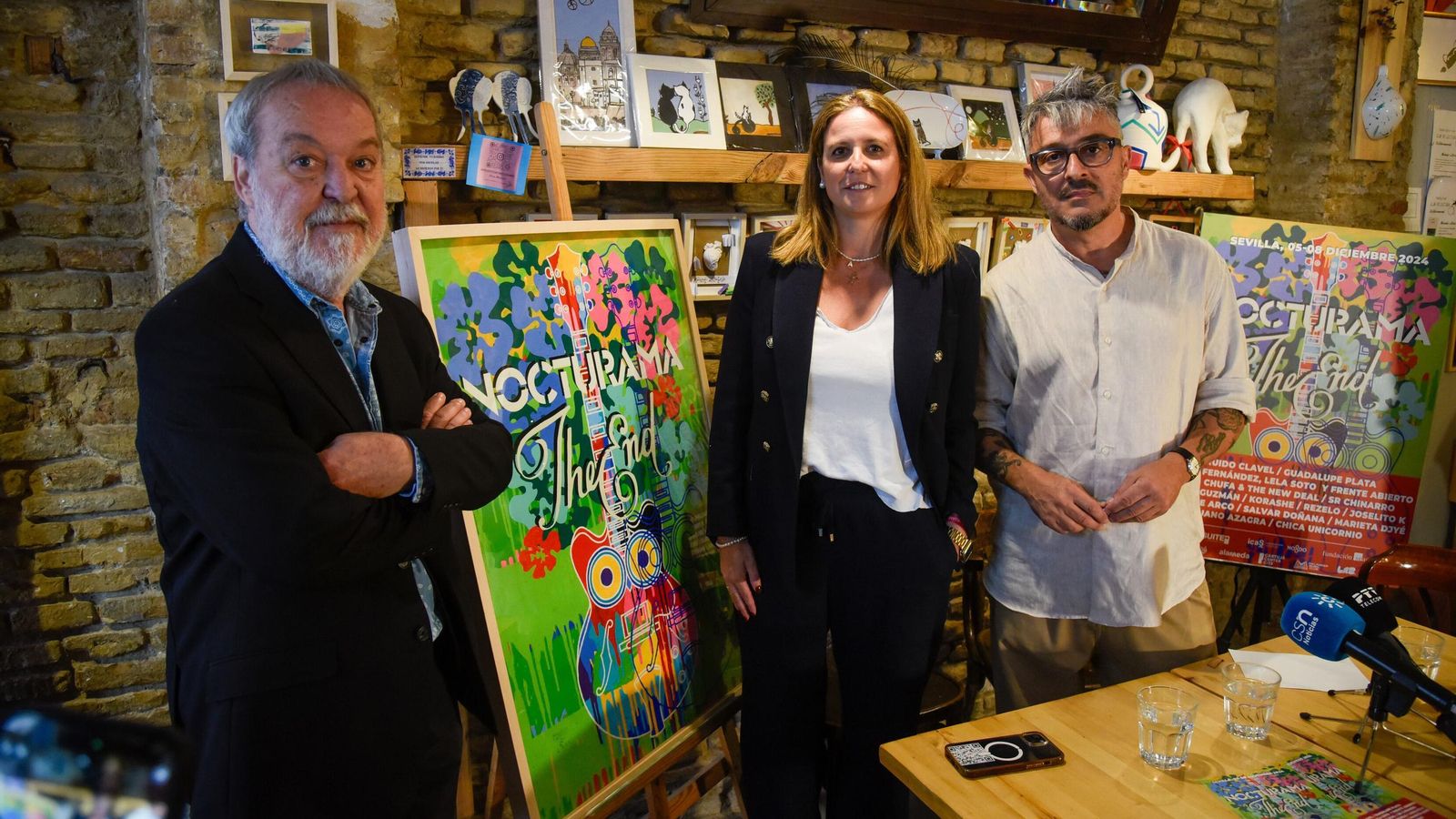 Presentación del cartel de Manolo Cuervo para la XX edición de Nocturama