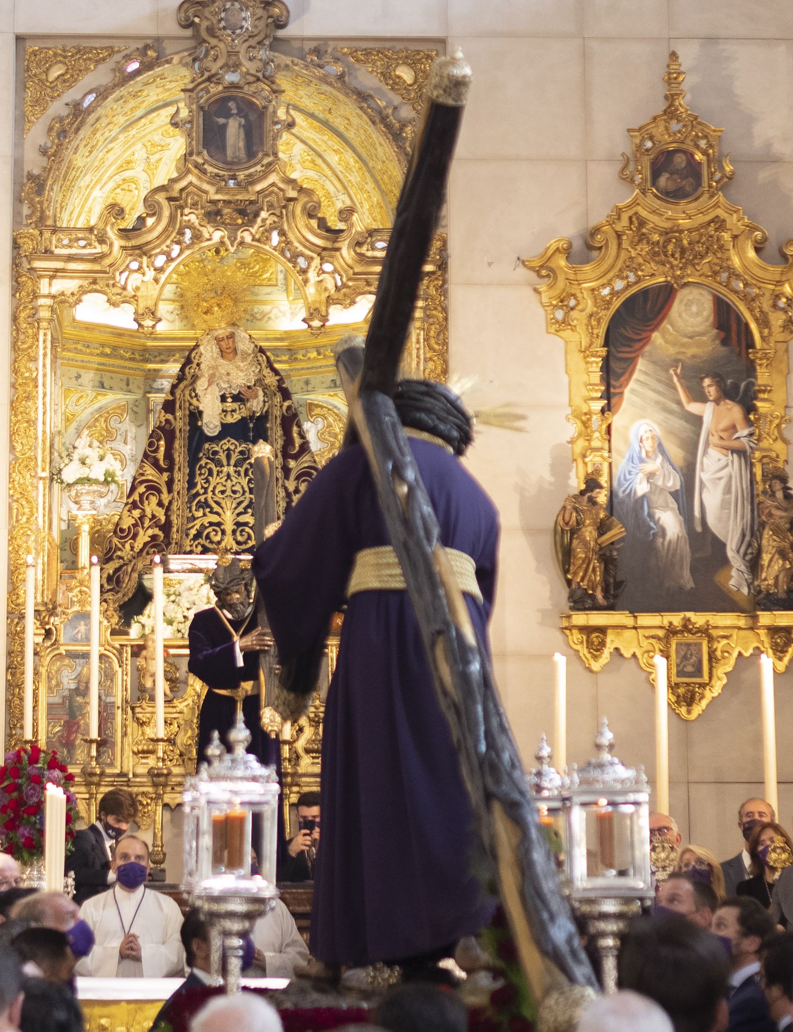 El Gran Poder ante el Cristo de Los Gitanos