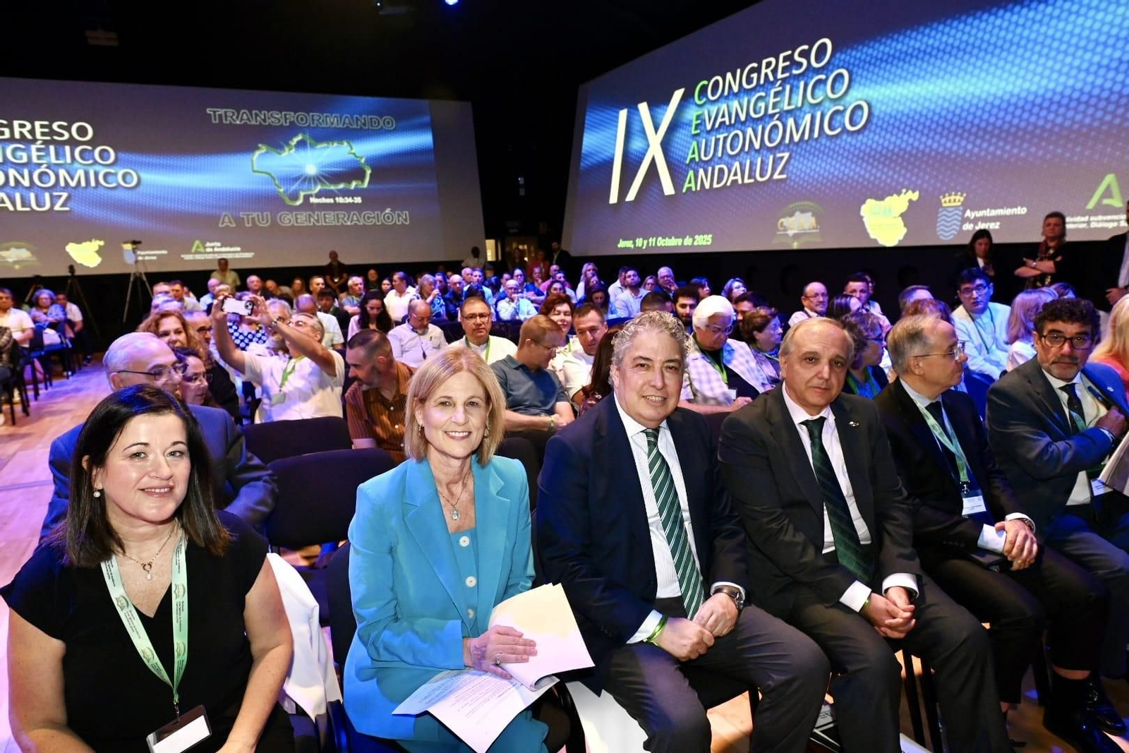 María José García-Pelayo, en la inauguración del Consejo Evangélico de Andalucía.