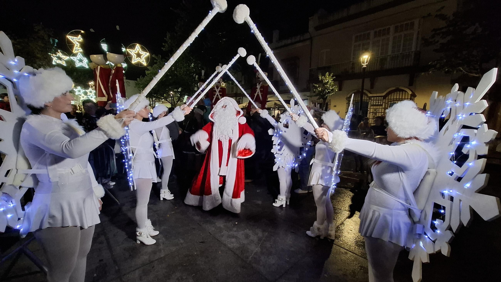 Papá Noel llegó a Puerto Real