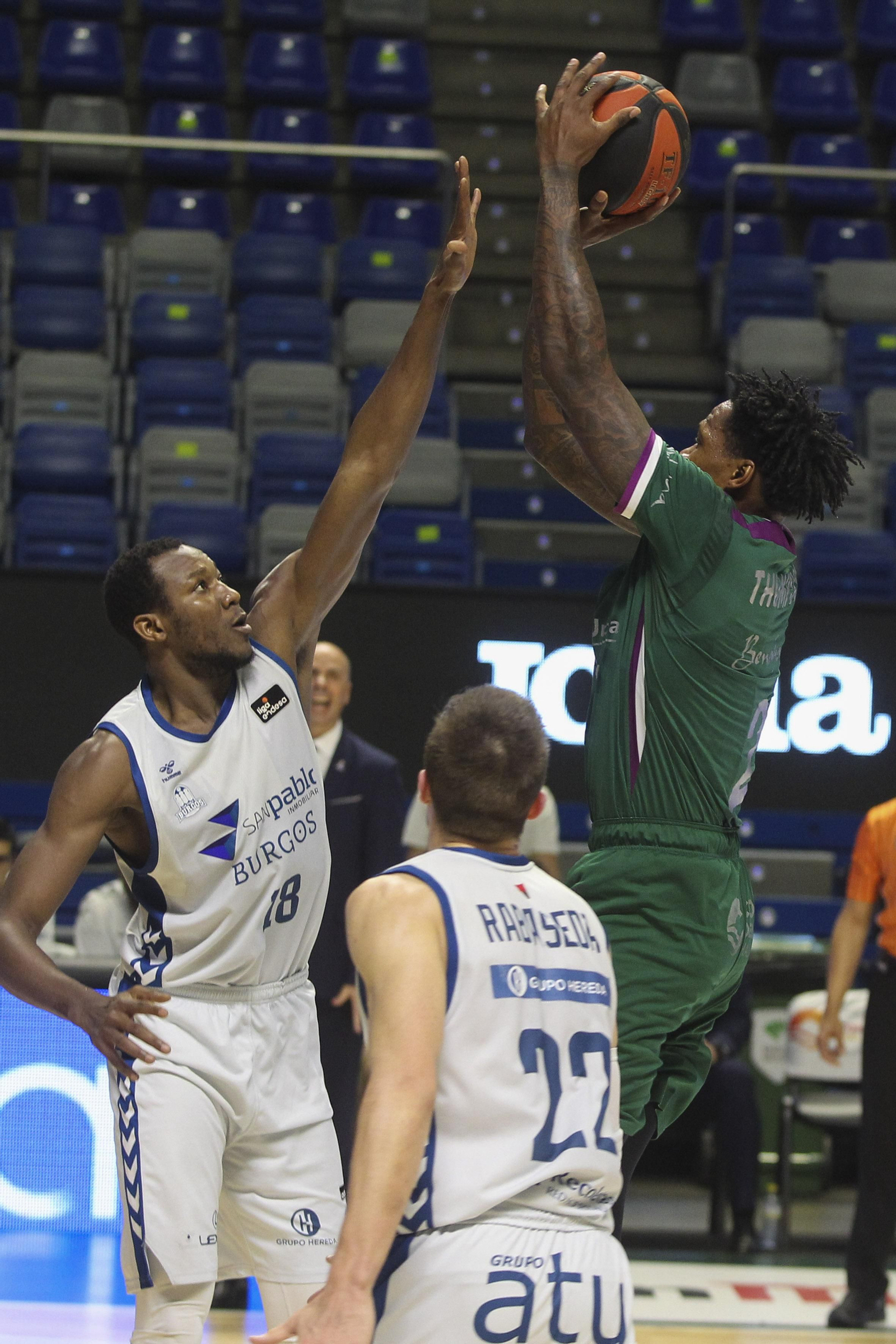 Las fotos del Unicaja-Hereda San Pablo Burgos
