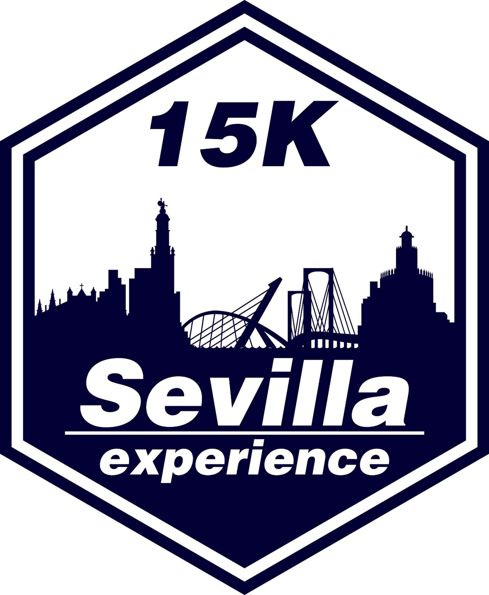 Logo de la carrera 15k Sevilla Experience.