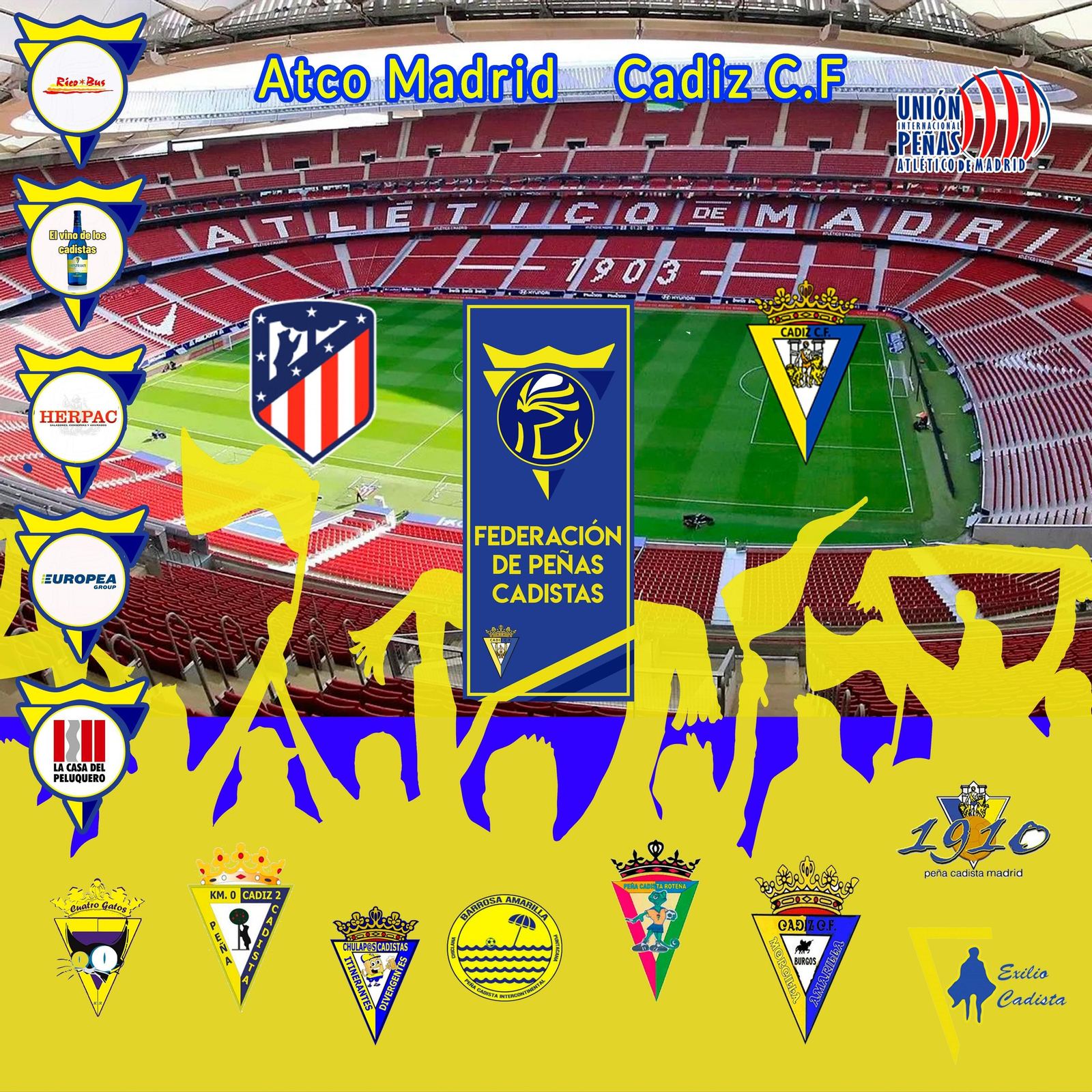 Cartel del partido de la FPC.