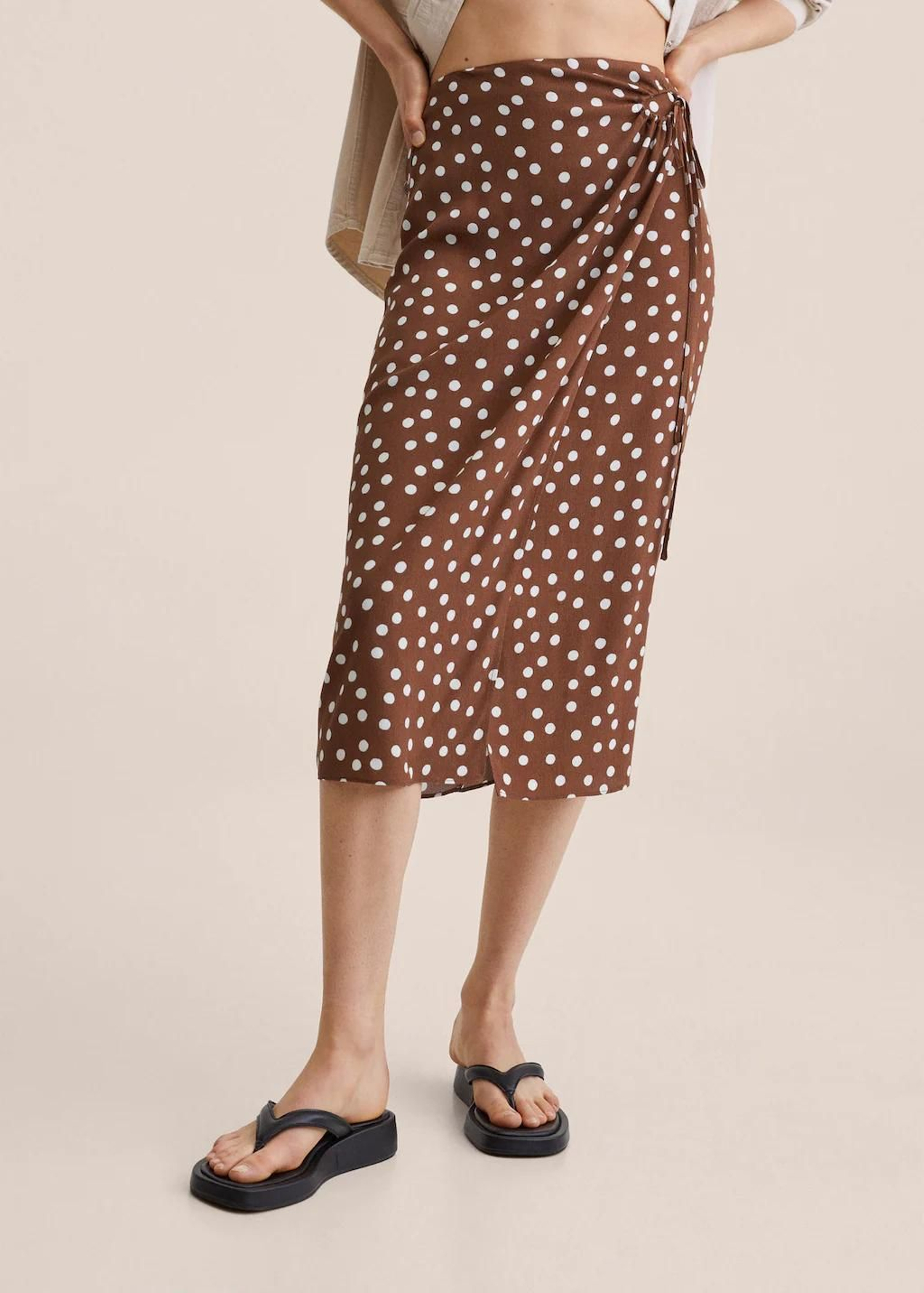 Falda de Mango con estampado Pretty Woman. Falda de Mango con estampado Pretty Woman.