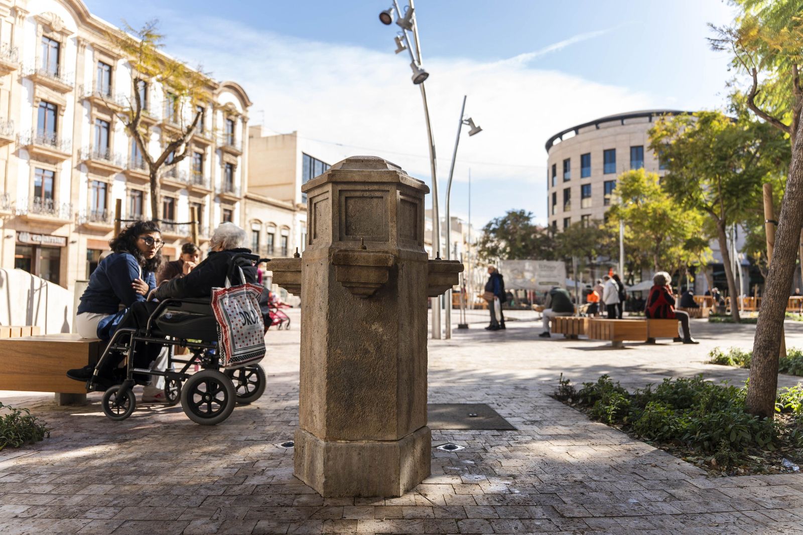 El cañillo de Puerta Purchena, en imágenes
