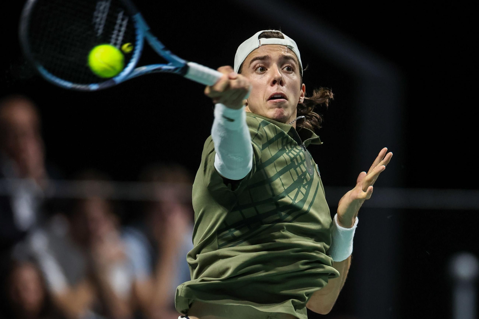 Alejandro Davidovich-Arthur Cazaux del Masters 1000 de París, en fotos