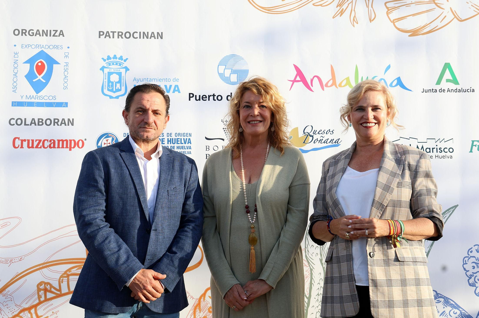 Imágenes de la 'IX Feria de la Gamba y el Marisco' de Huelva