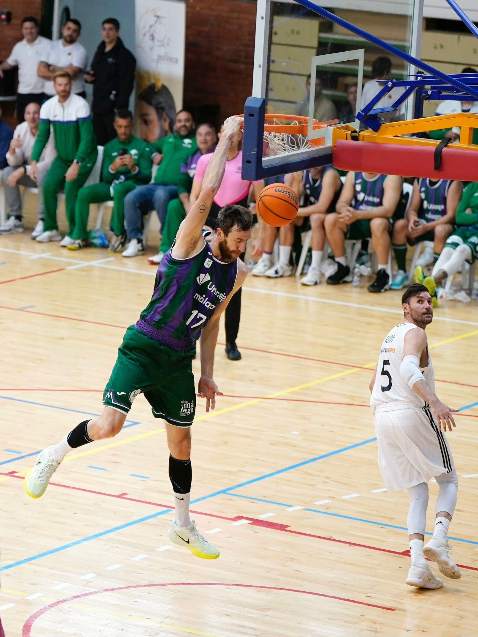 Unicaja-Real Madrid de leyendas: Rudy y Chacho deciden (60-80)