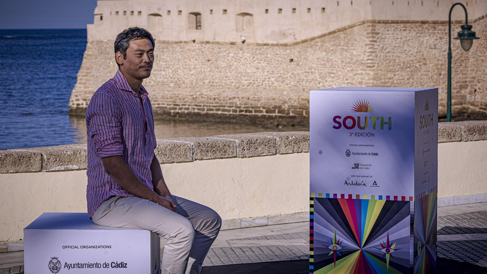 Las imágenes del photocall del sábado 13 del South Series Festival en La Caleta de Cádiz