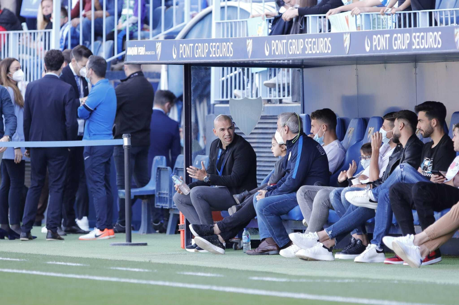 Las fotos del Málaga CF-Real Valladolid