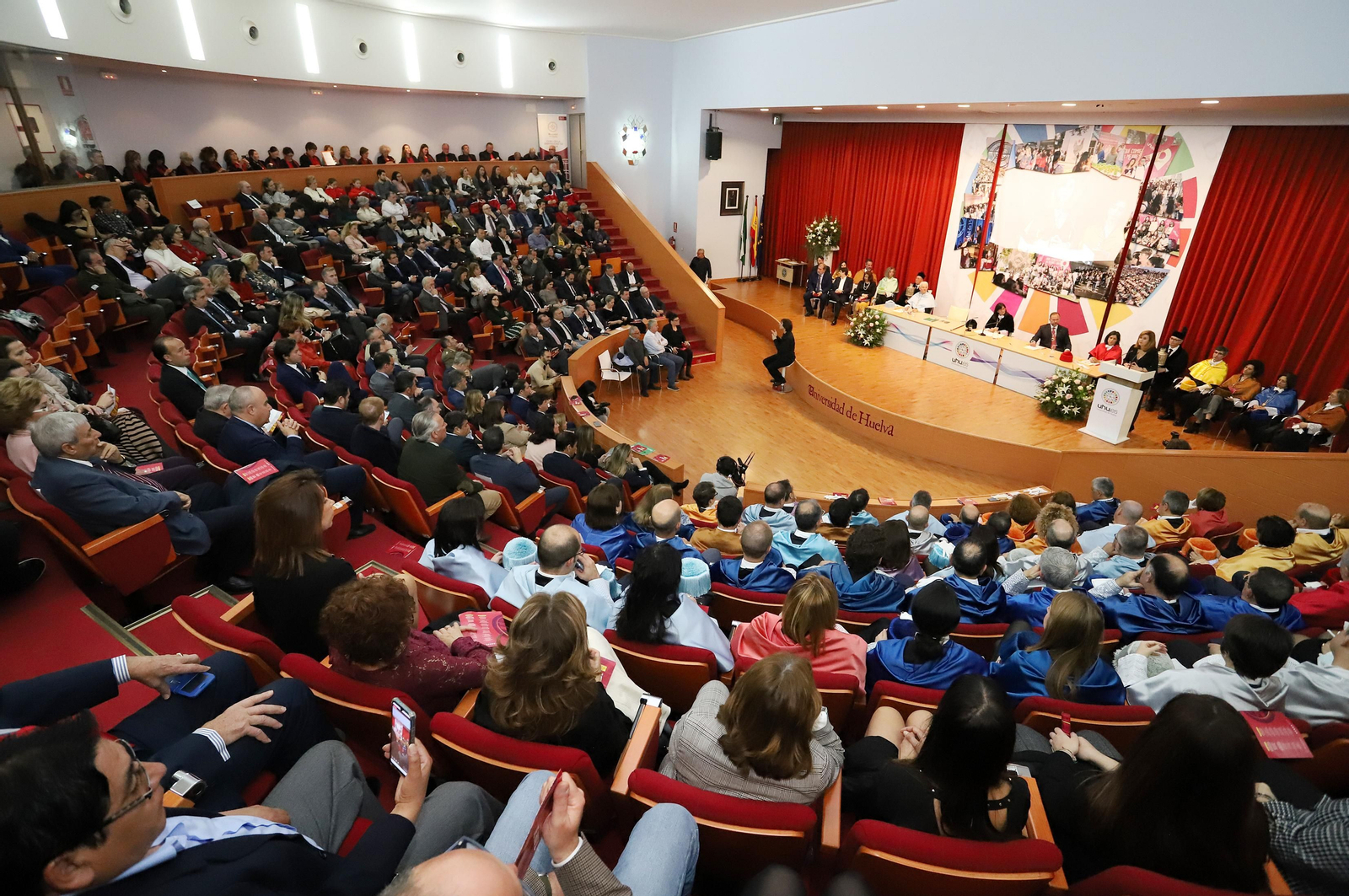 Imágenes del acto de conmemoración del Día de la Universidad de Huelva