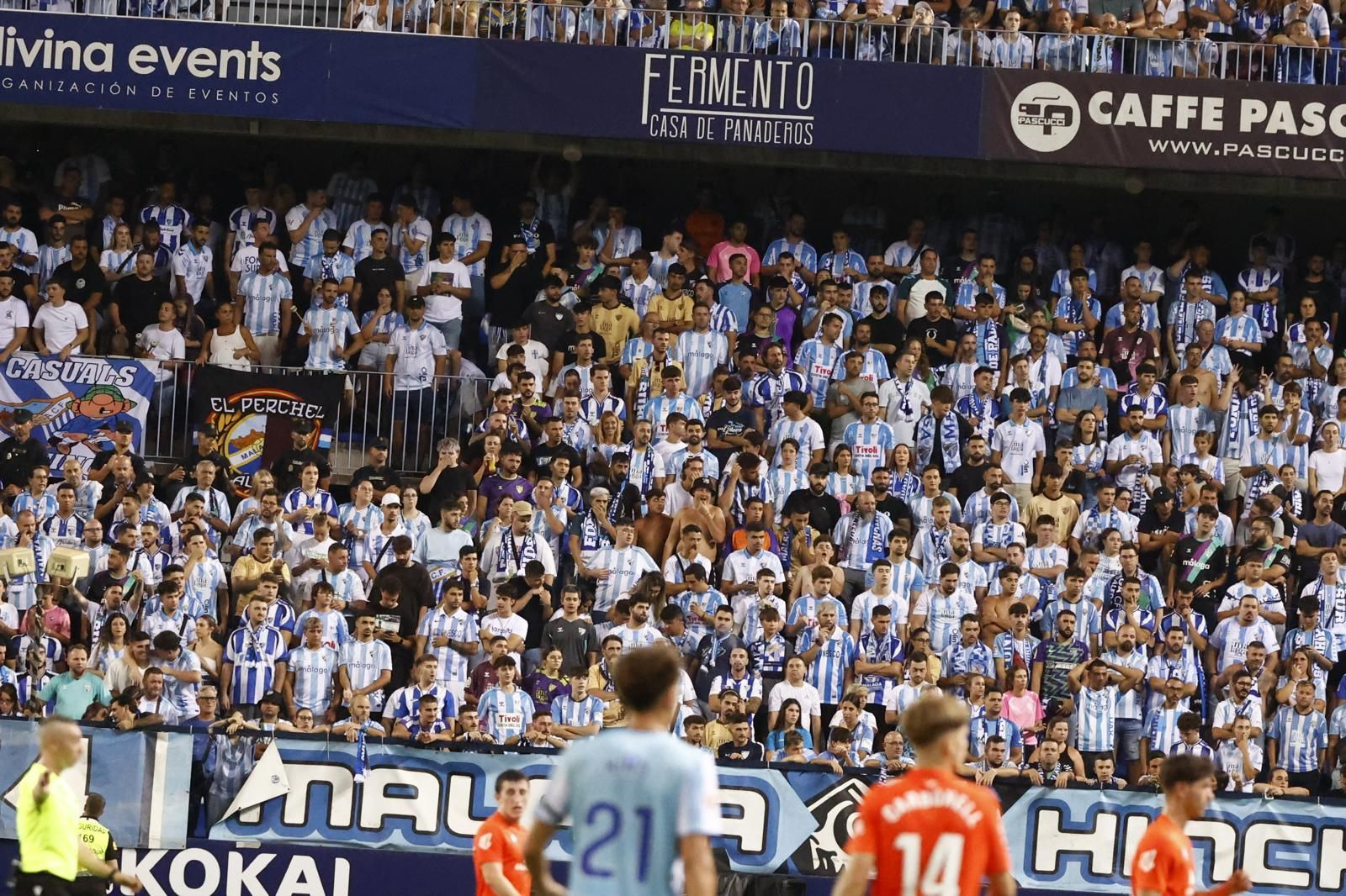 Búscate en las gradas de La Rosaleda en el Málaga CF-Real Sociedad B