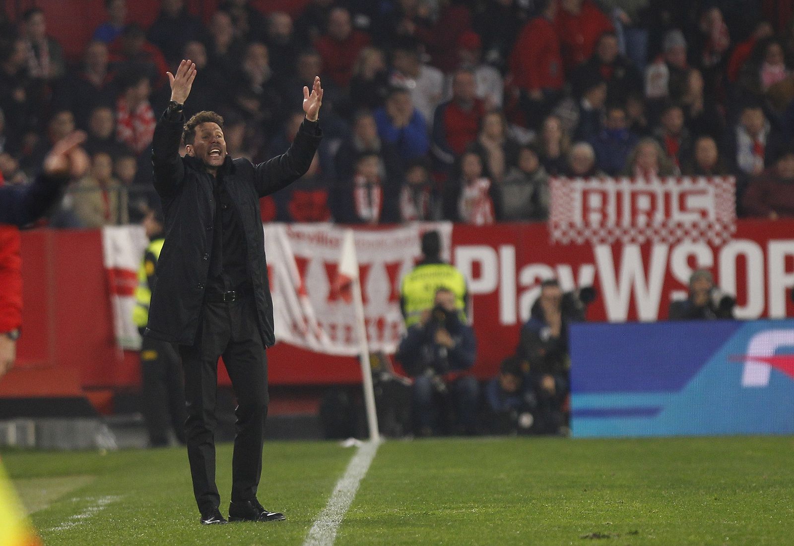 El Sevilla FC-Atlético de Madrid de Copa, en imágenes