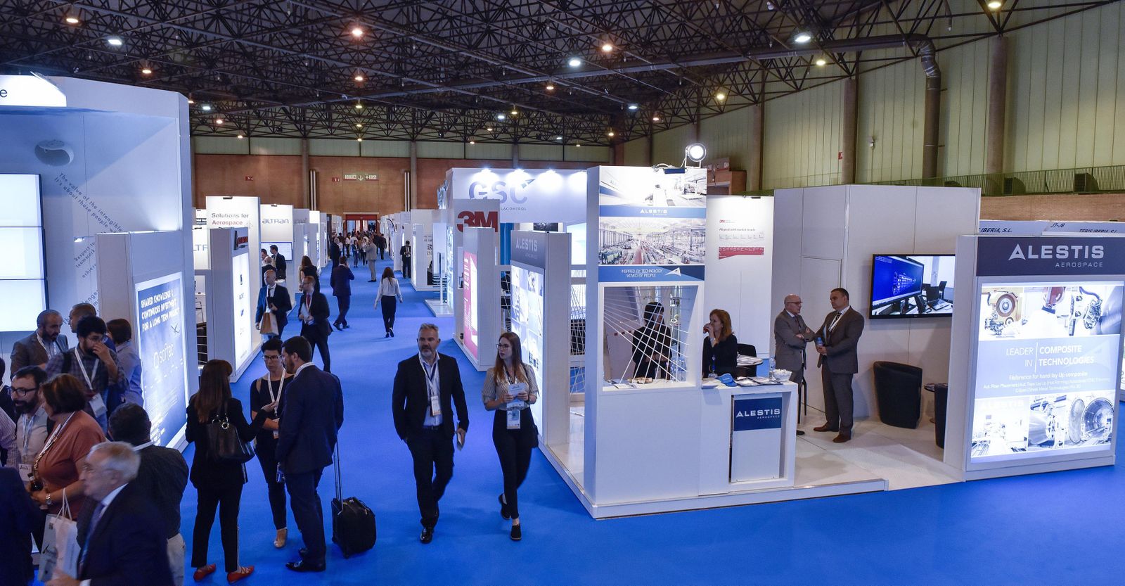 Panorámica general del ADM, que se desarrolla en el Palacio de Exposiciones y Congresos de Sevilla.