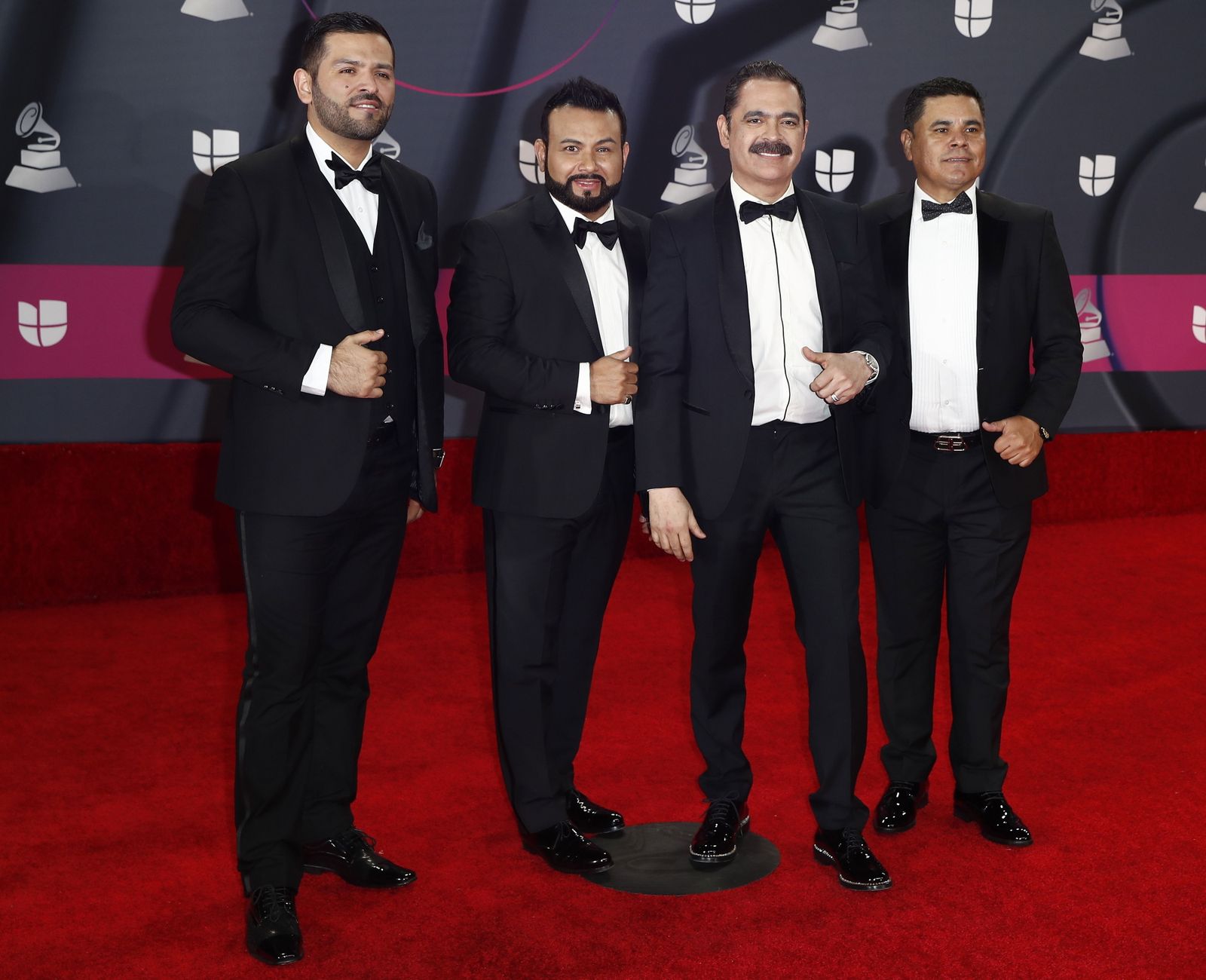 La alfombra roja de los Grammy latinos