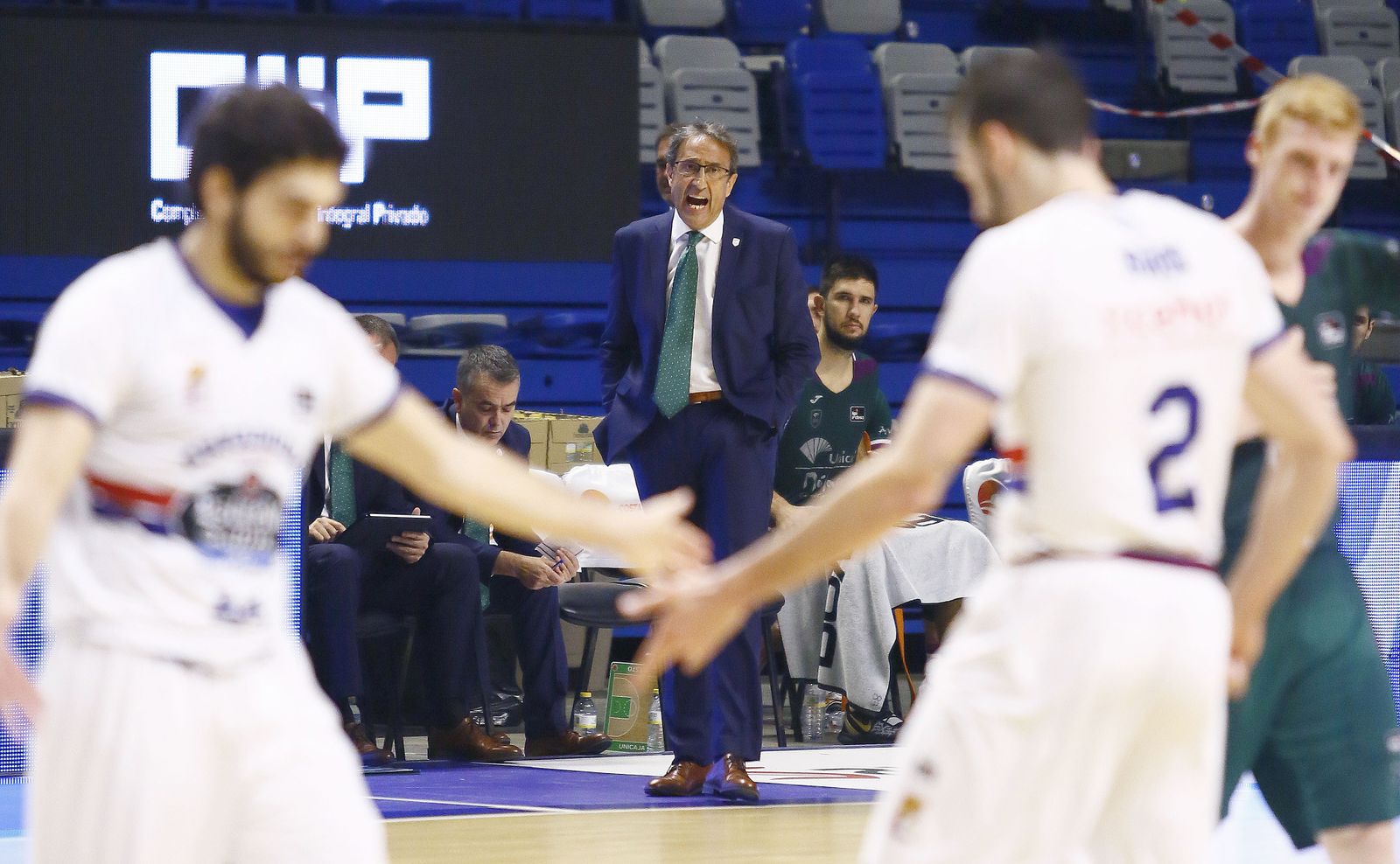 El Unicaja-Obradoiro, en fotos