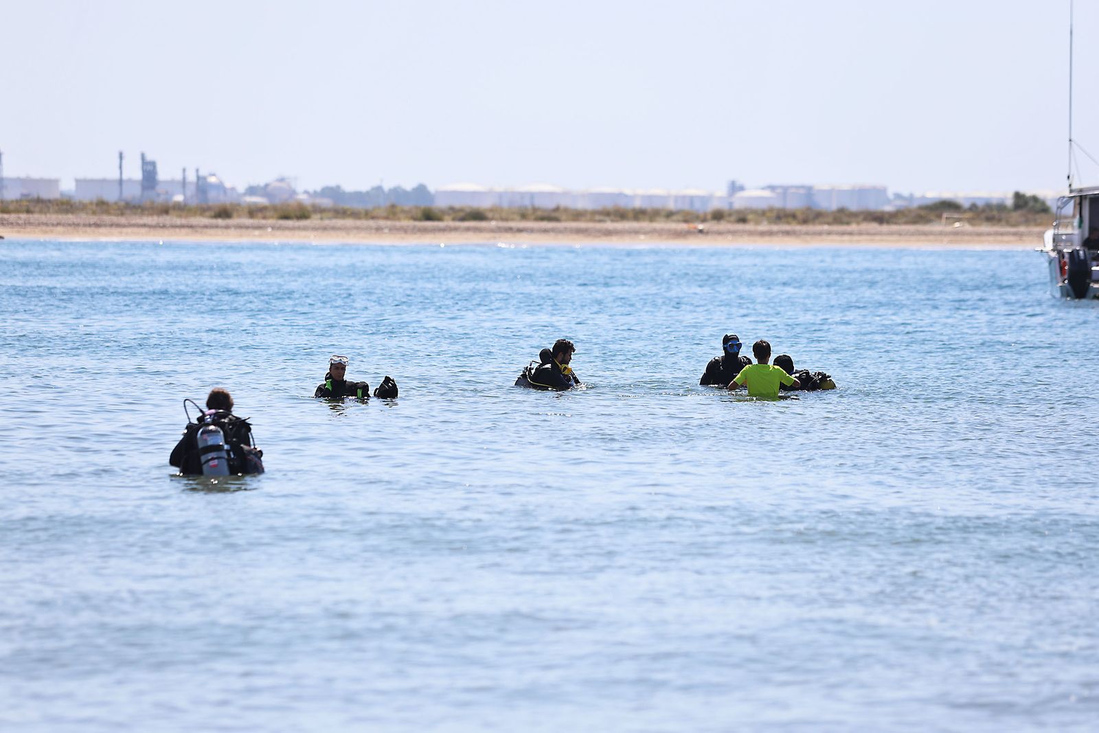 Imágenes de la gran recogida de residuos abandonados en el marco de la octava edición de '1m2 contra la basuraleza'. En la playa de la Canaleta.