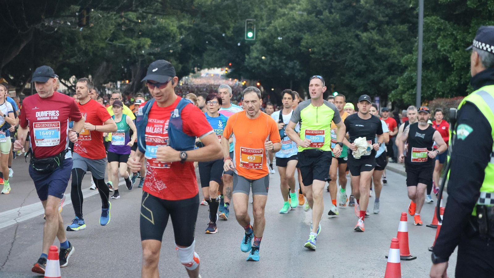 Las mejores fotos de la Maratón de Málaga 2024
