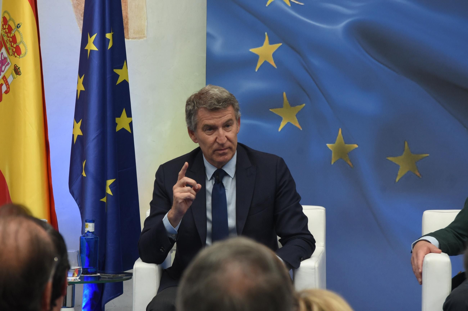 La visita de Núñez Feijóo y Juanma Moreno a Córdoba, en imágenes