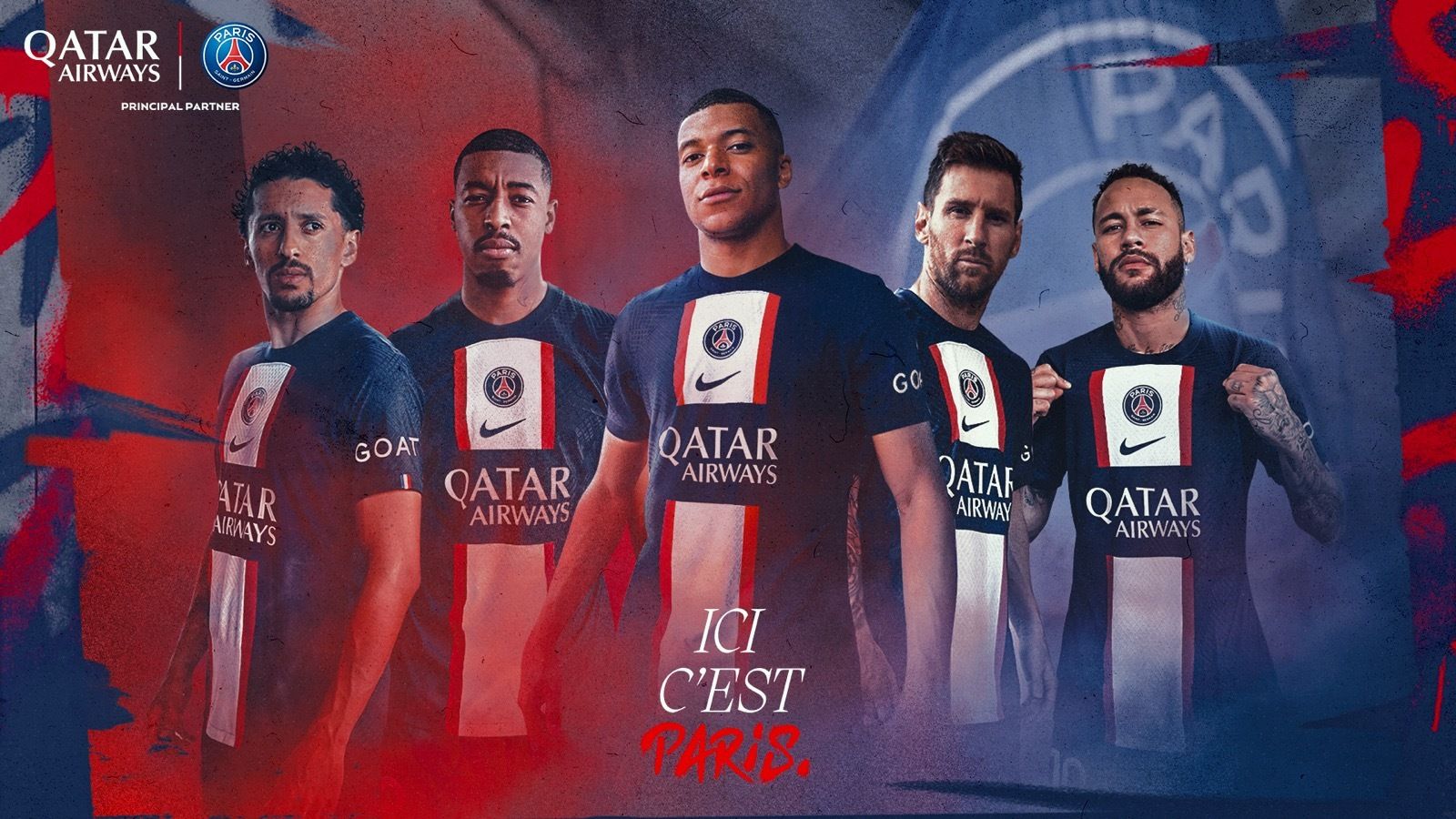 Presentación de la nueva camiseta del PSG