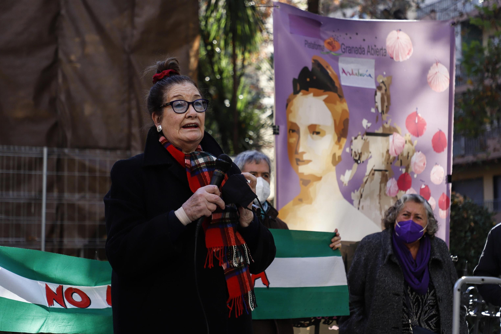 Granada Abierta celebra su acto alternativo a la Toma en honor a la Mariana