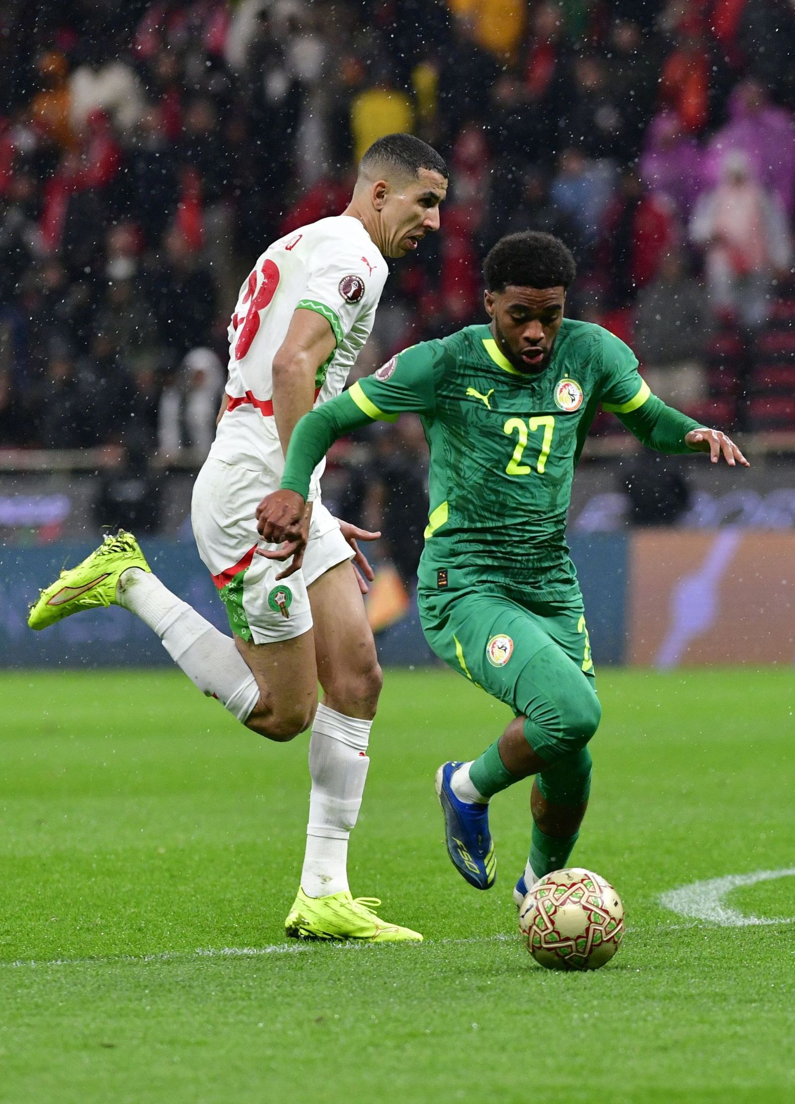 Las fotos de la final entre Marruecos y Senegal en la Copa África