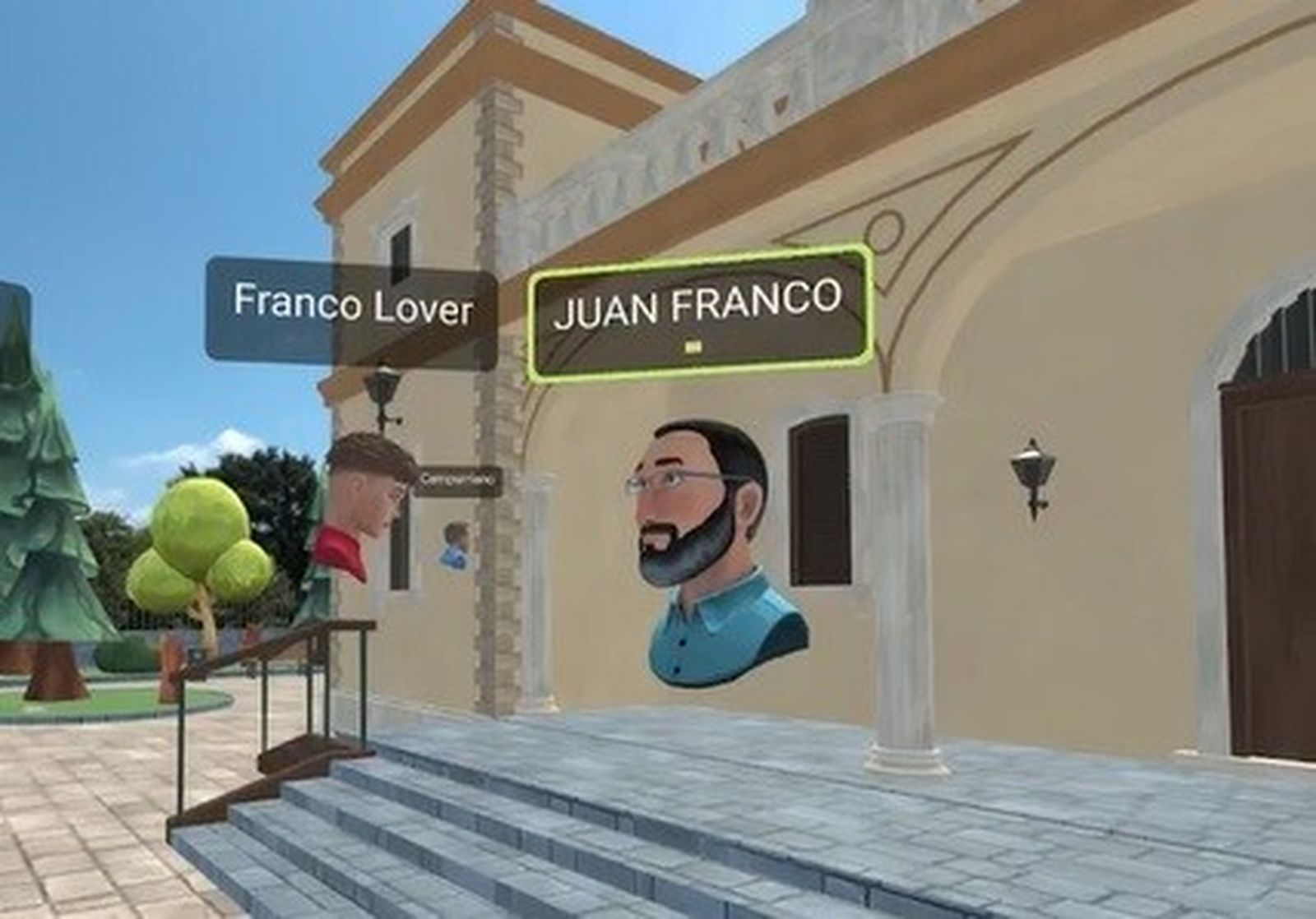 Juan Franco, primer candidato político en el metaverso