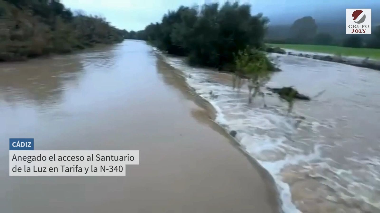 Estas son las principales incidencias que ha dejado la borrasca Leonardo en Andalucía hasta el momento