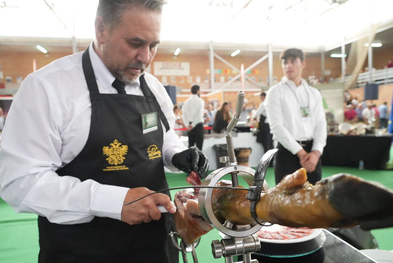 El día grande de la Feria del Jamón de Villanueva de Córdoba, en imágenes