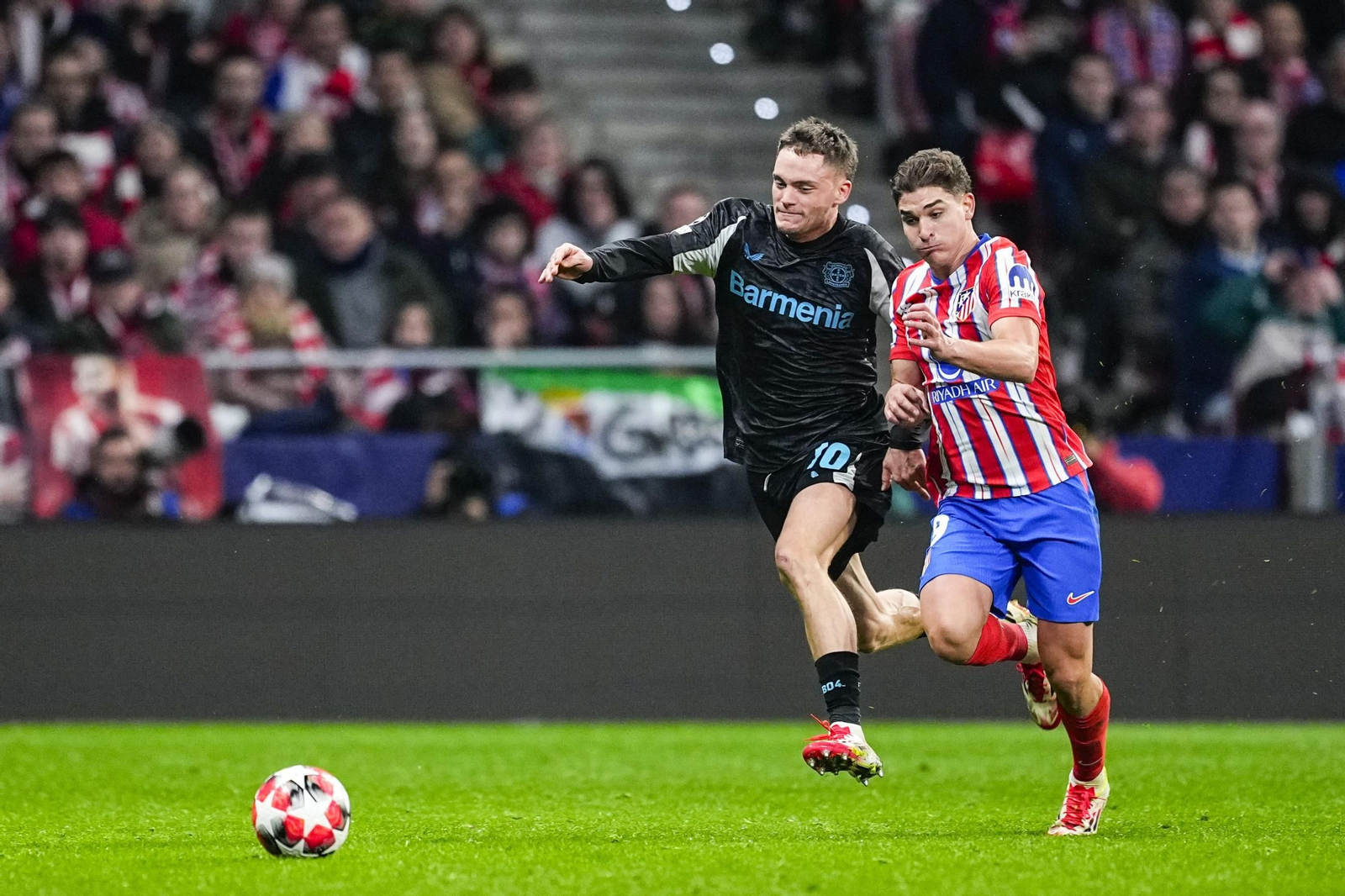 Las fotos del Atlético de Madrid - Bayer Leverkusen