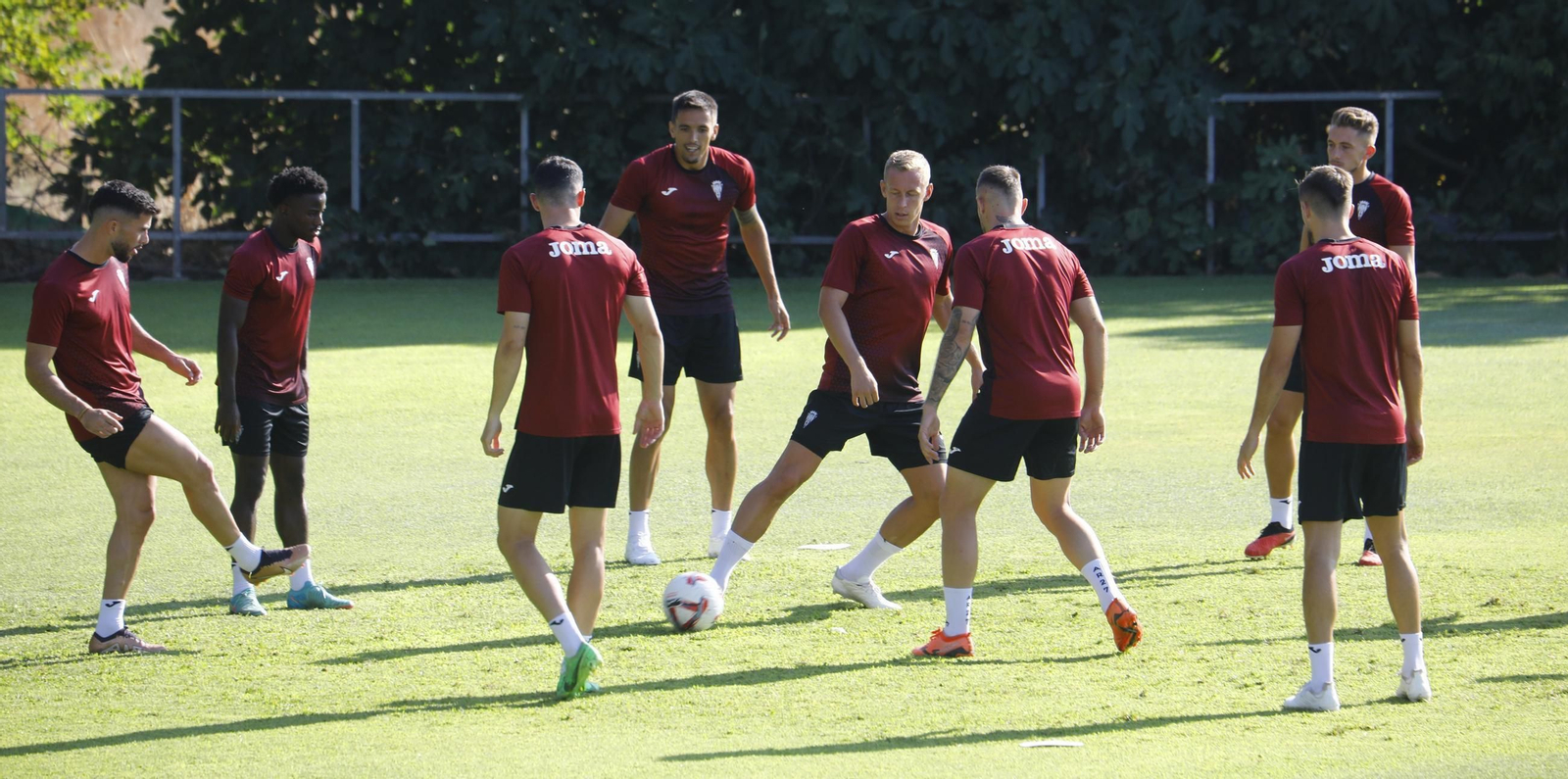 Los jugadores del Córdoba CF se ejercitan en la Ciudad Deportiva. Los jugadores del Córdoba CF se ejercitan en la Ciudad Deportiva.