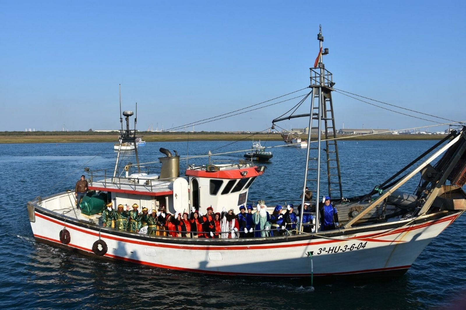 Imágenes de las cabalgatas de Reyes en la Costa Occidental de Huelva