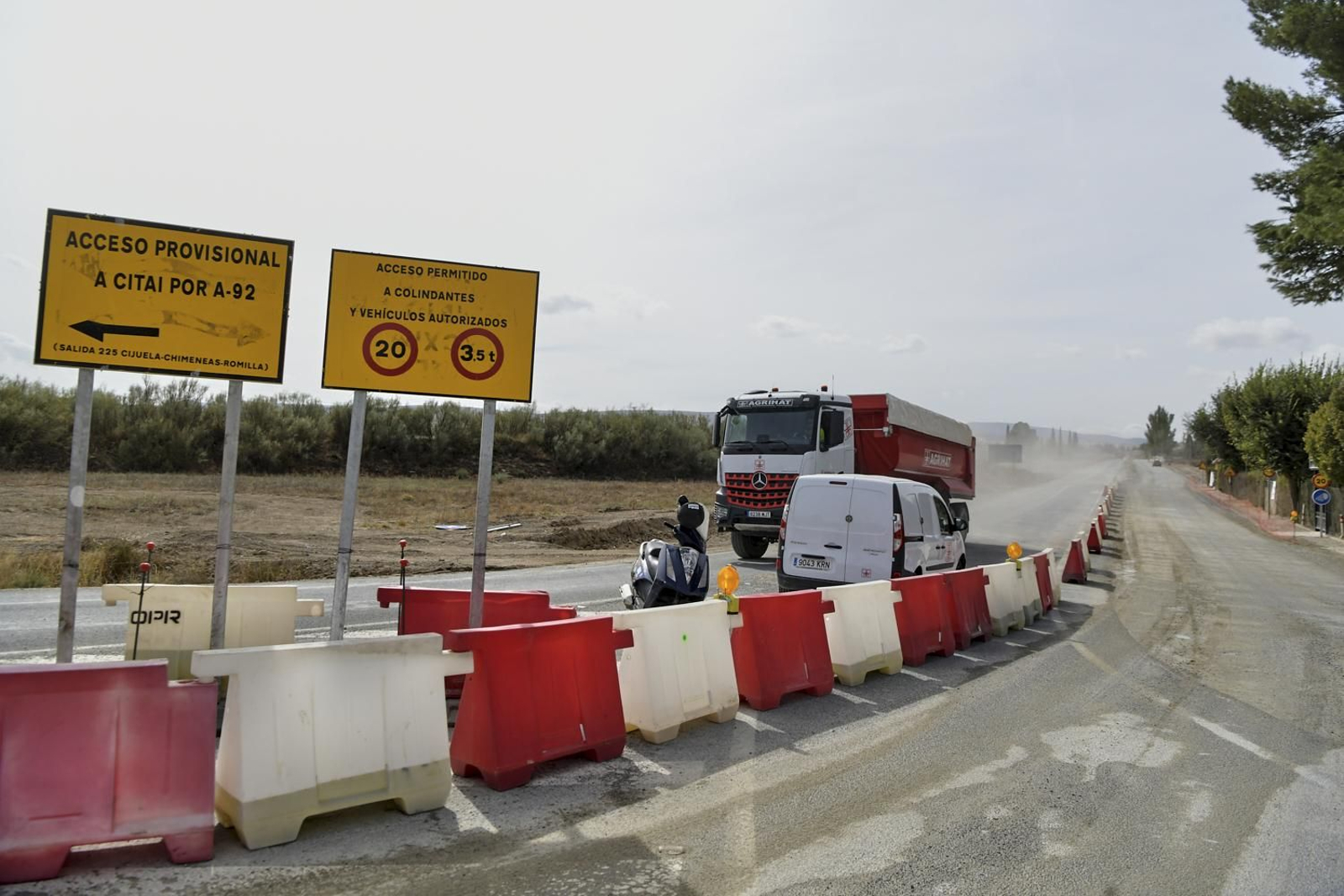 Obras de mantenimiento en la provincia de Granada