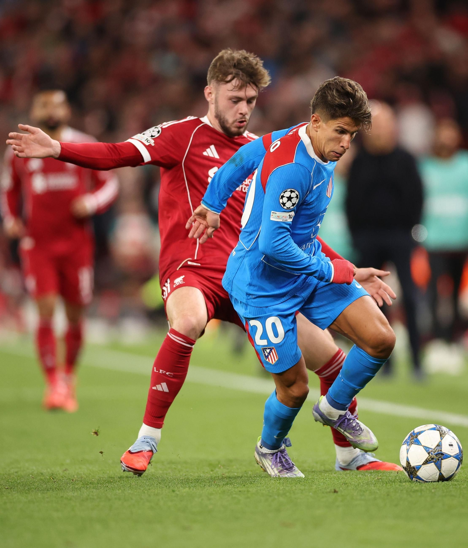 Las fotos del Liverpool - Atlético de Madrid