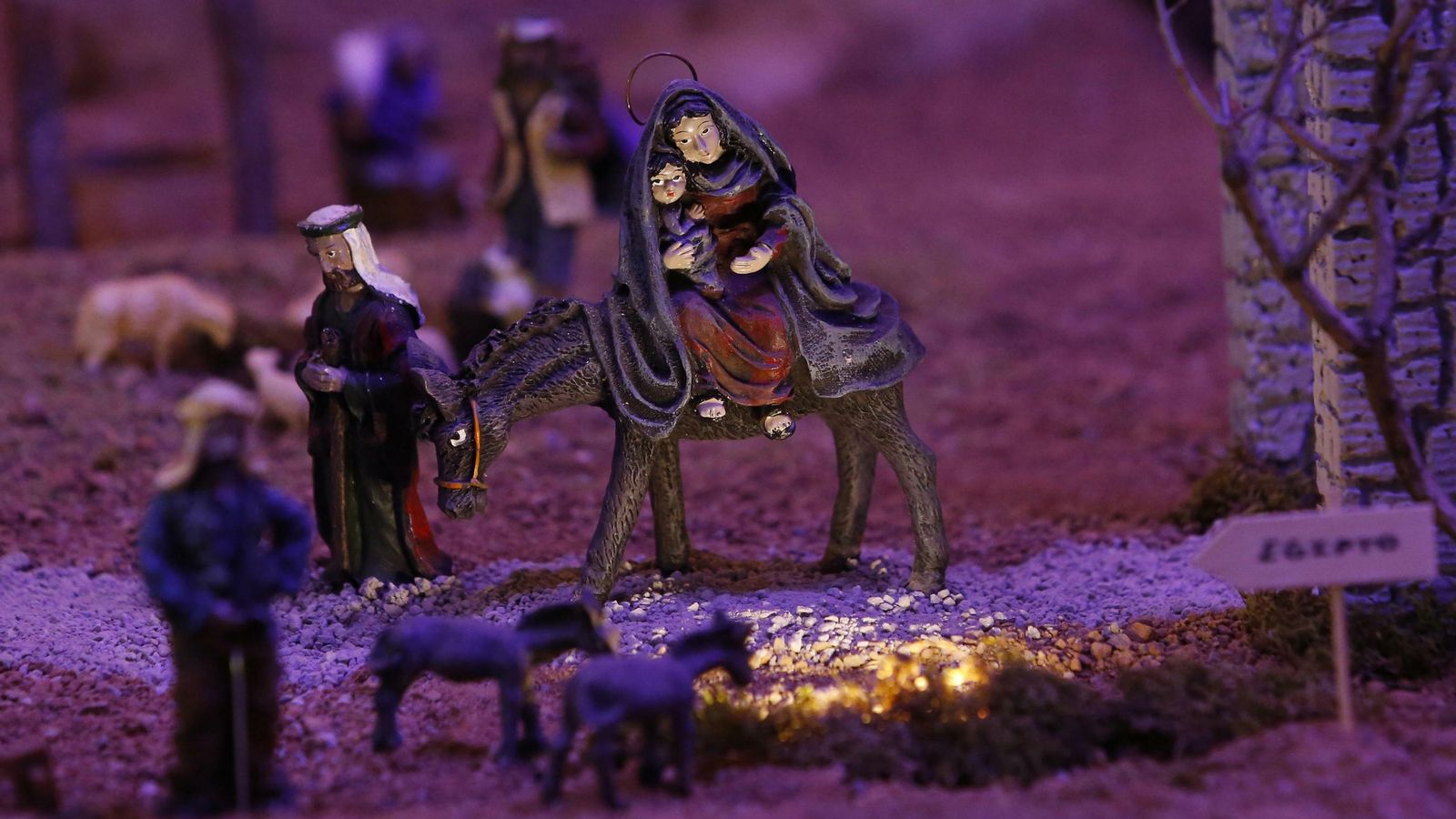 Huida a Egipto en el Serrallo.