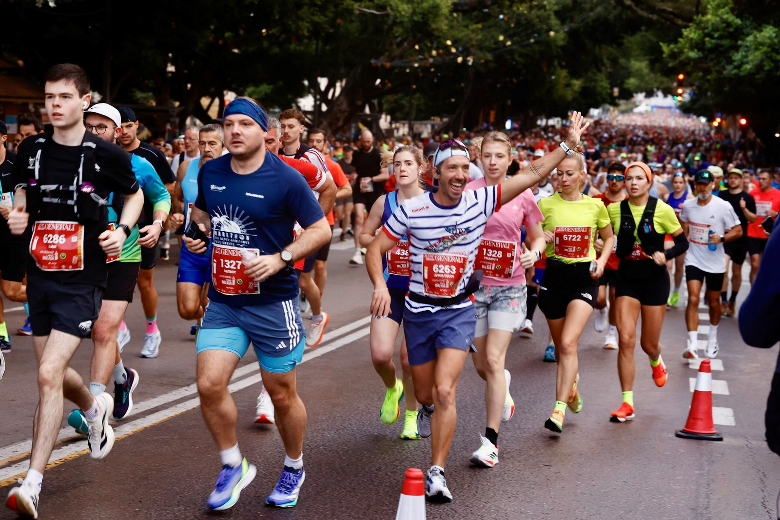 Las fotos de la Maratón de Málaga 2025