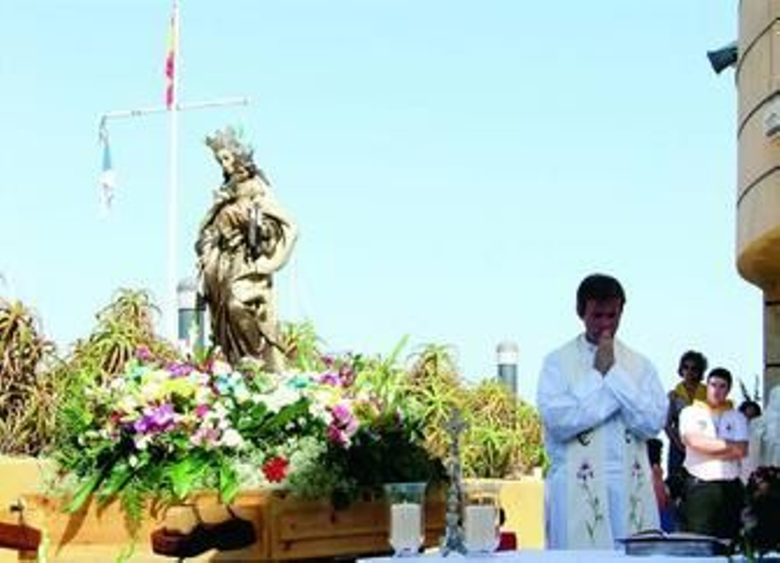 La talla, en el momento de la embarcación.