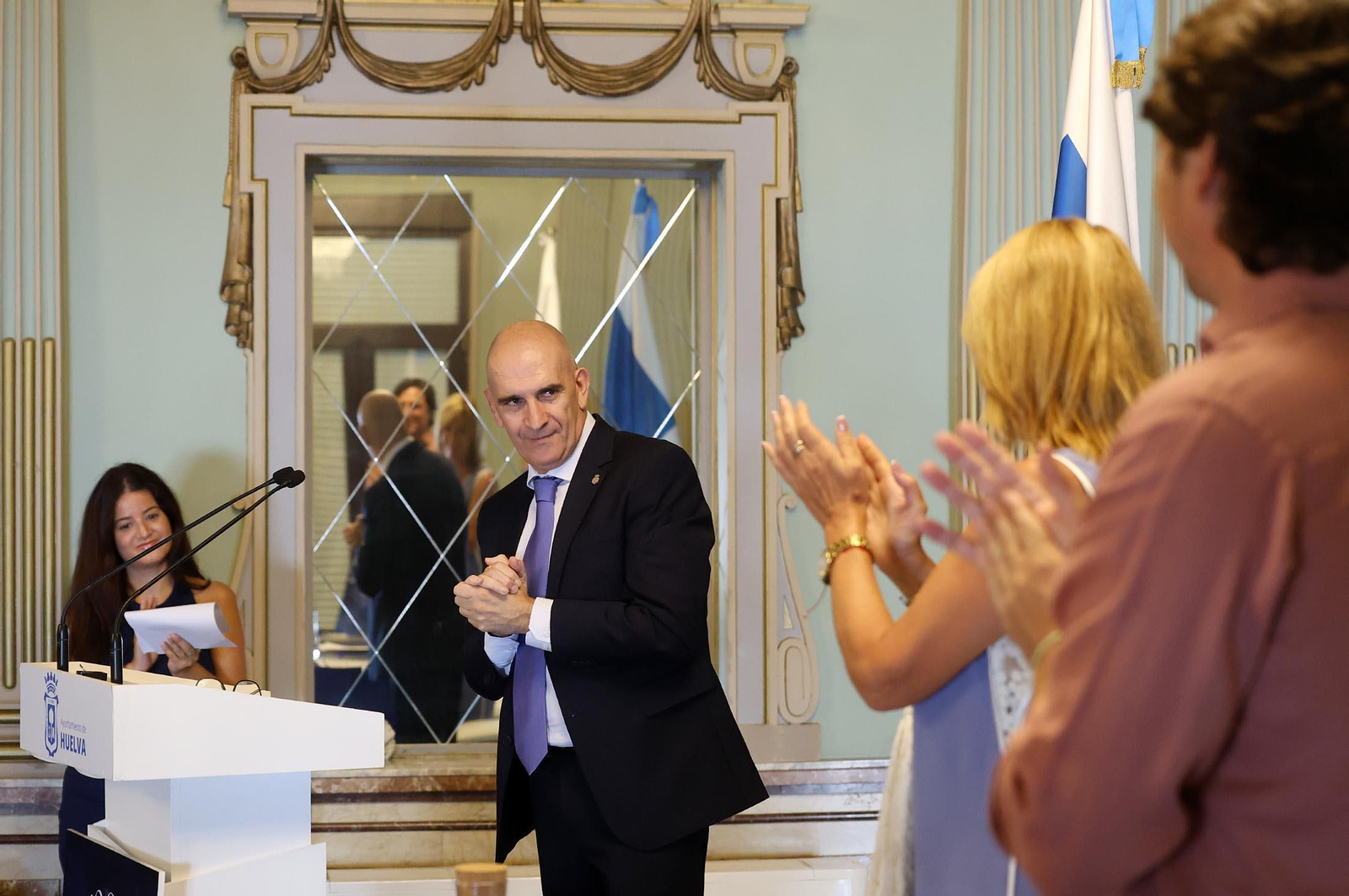 Nardy Lafuente pregona el LVI Trofeo Colombino, en imágenes