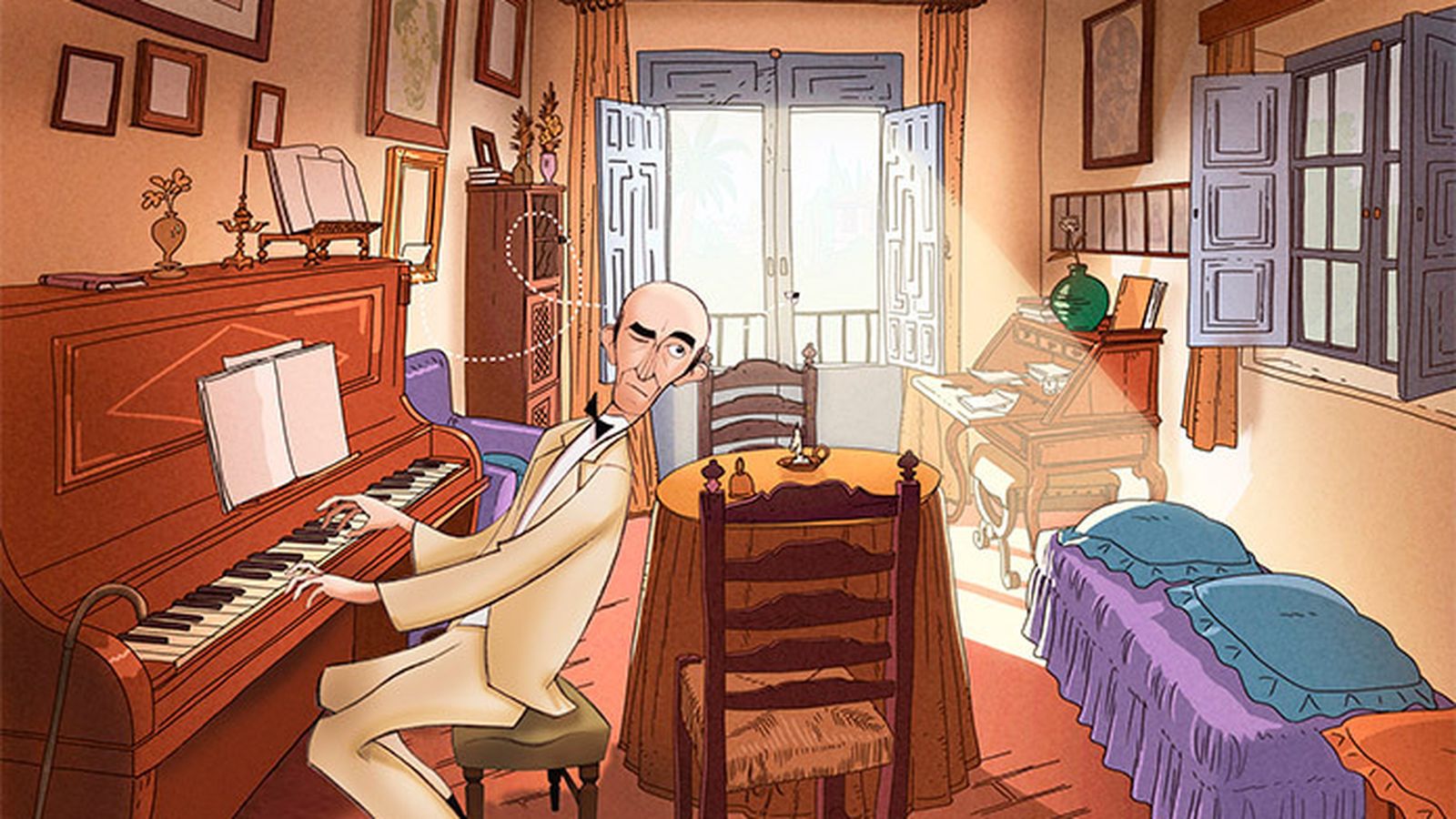 'Noches de duende y luna', sobre el Concurso 1922.